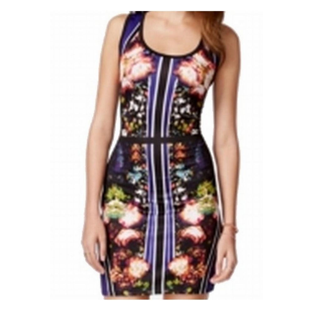 Rampage -- Multicolor Floral Midi Dress